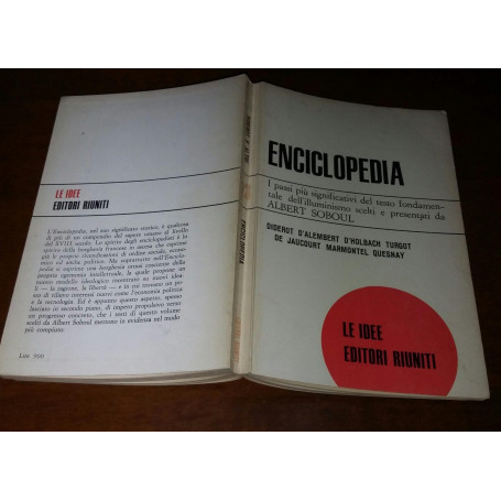 Enciclopedia o dizionario ragionato delle scienze  delle arti e dei mestieri.