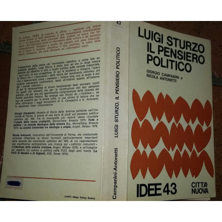 Luigi Sturzo .Il pensiero politico